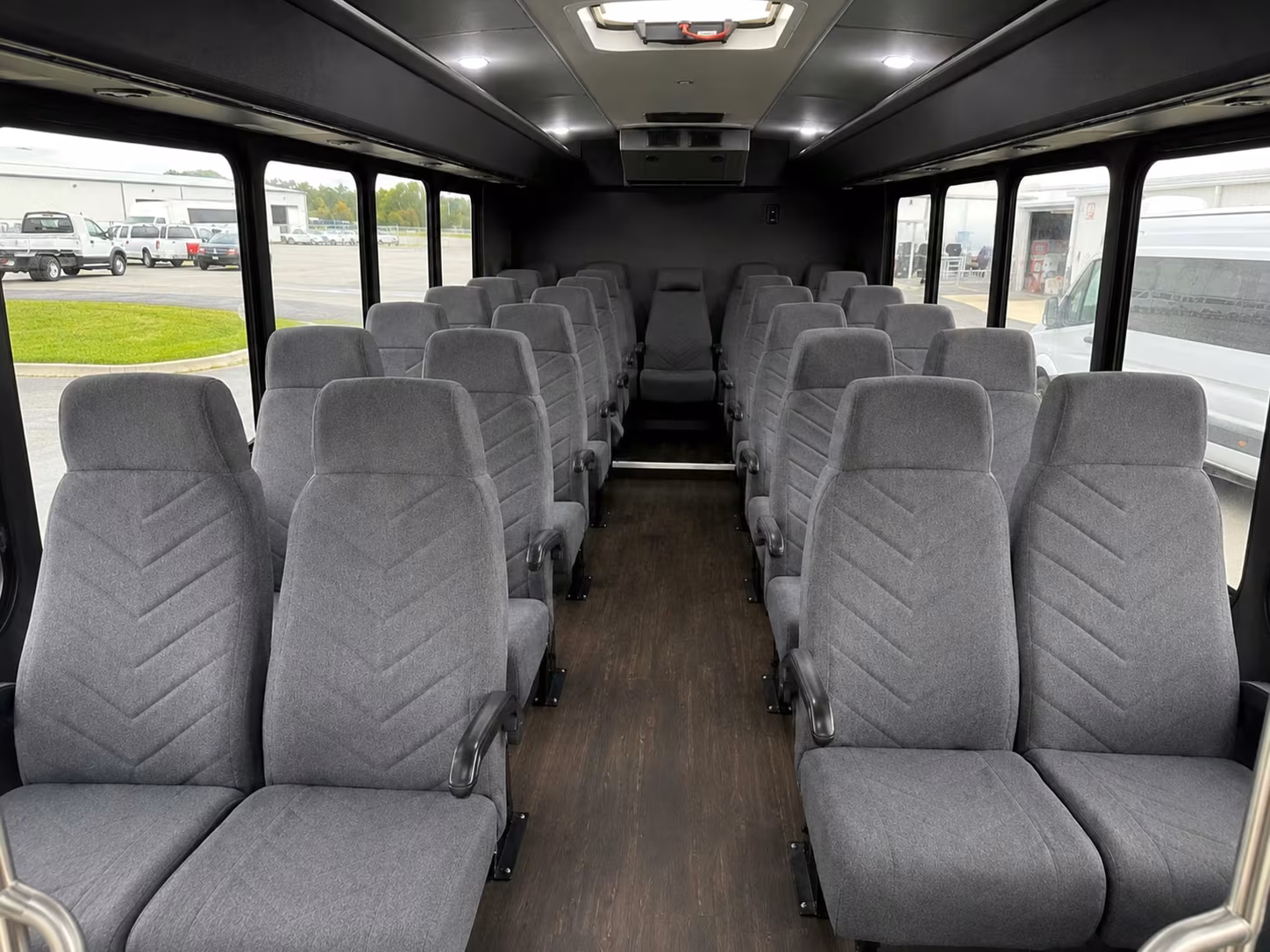 15 passenger minibus inside