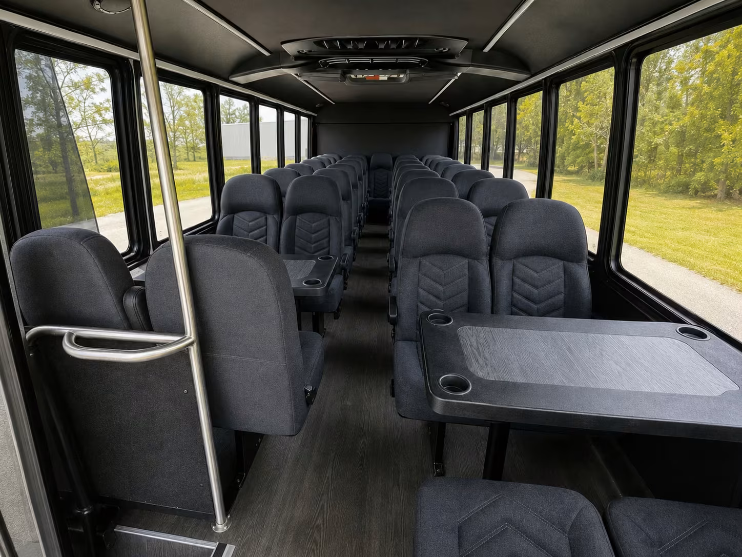 20 passenger minibus inside