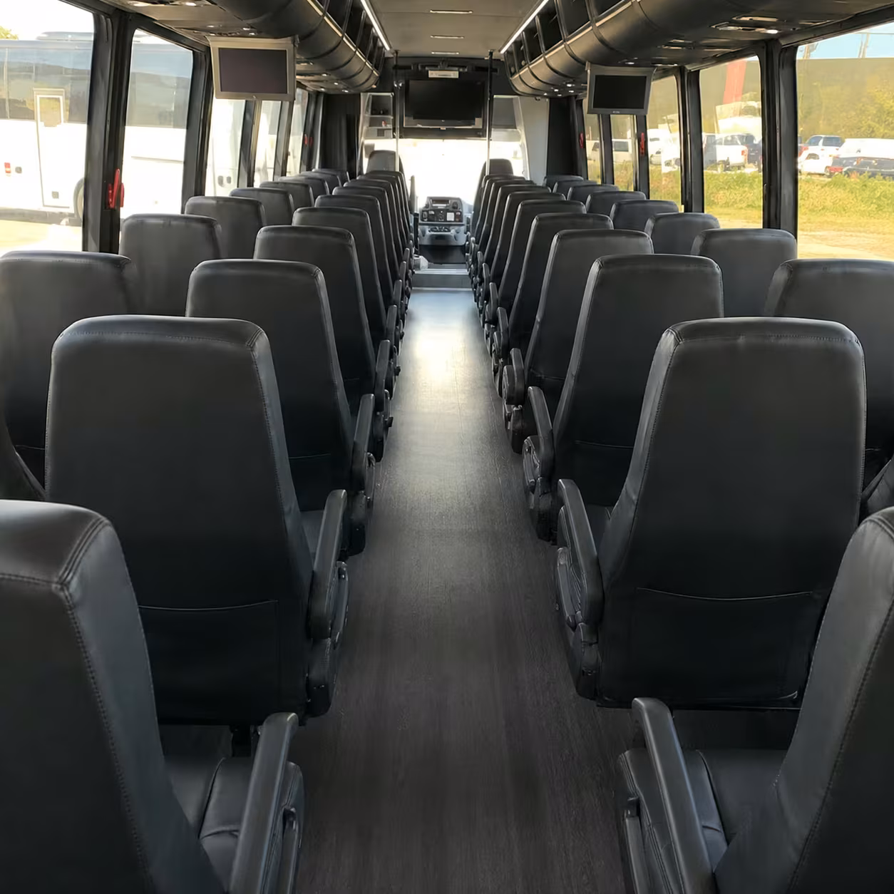 30 passenger minibus interior