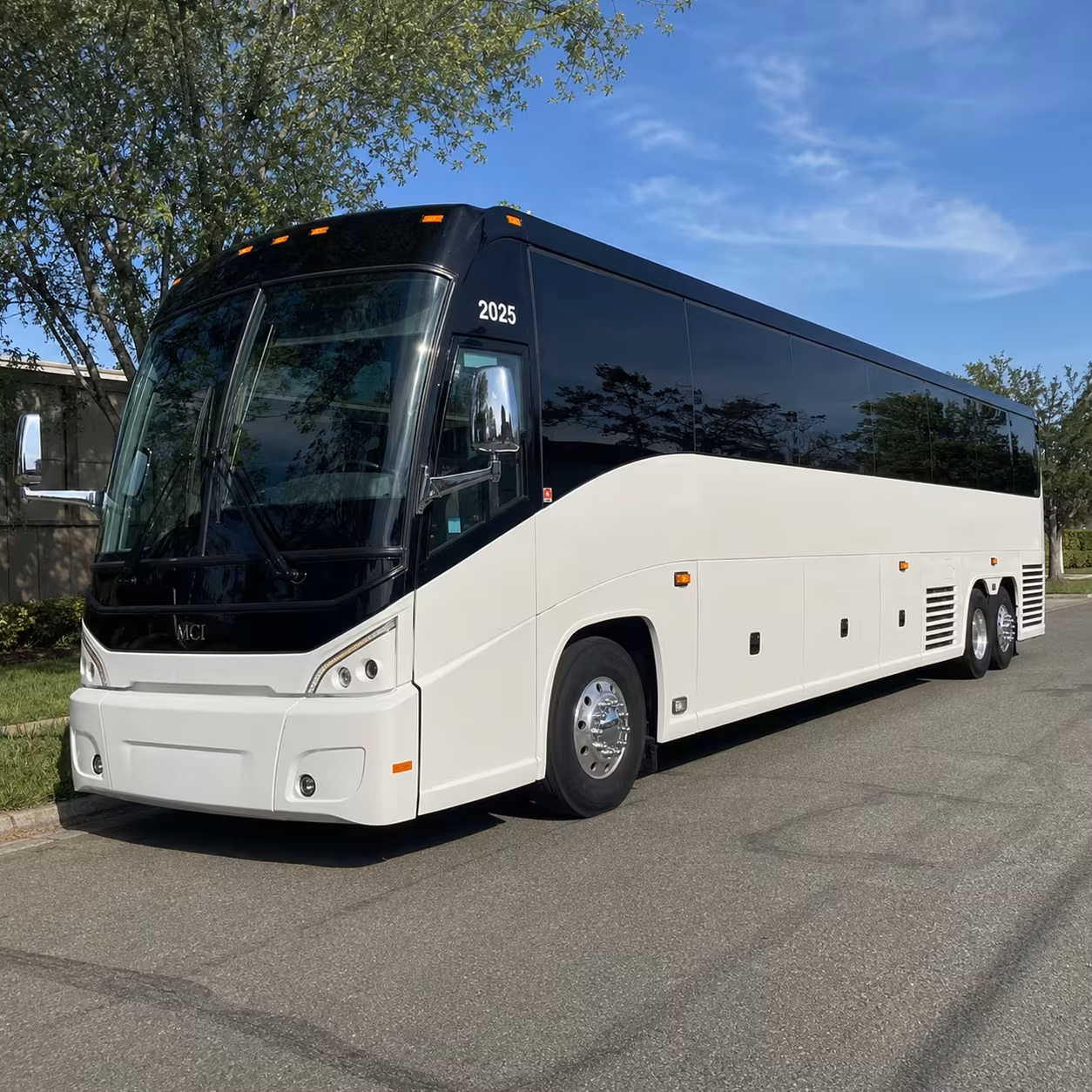 56 passenger charter bus