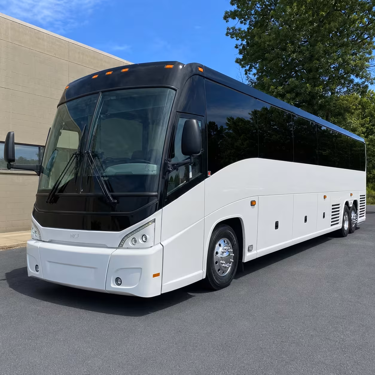 brooklyn charter bus rental exterior