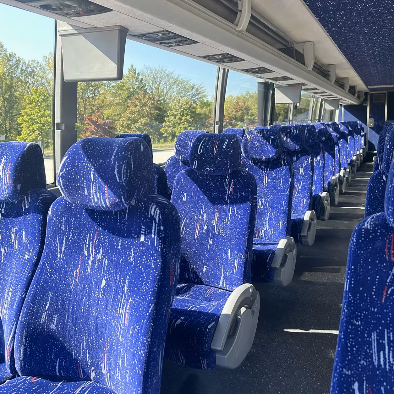 brooklyn charter bus rental inside