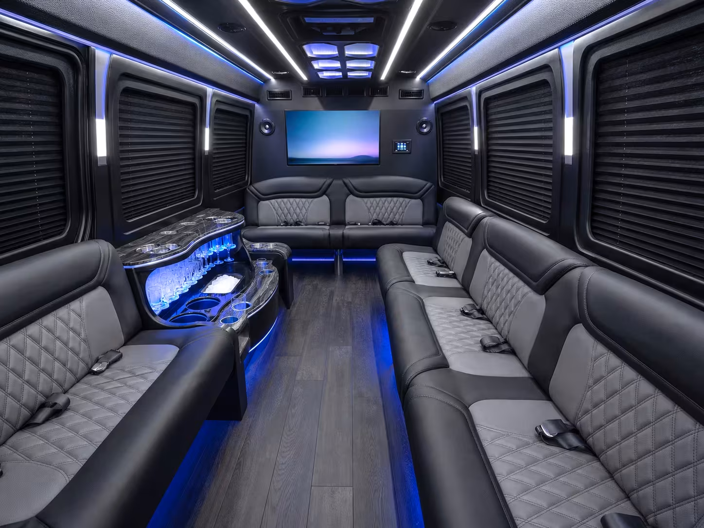 sprinter limousine inside