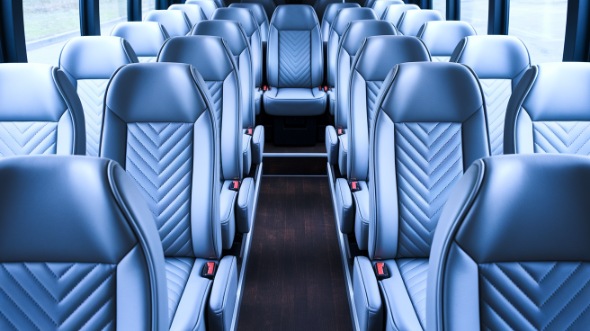 18 passenger minibus interior