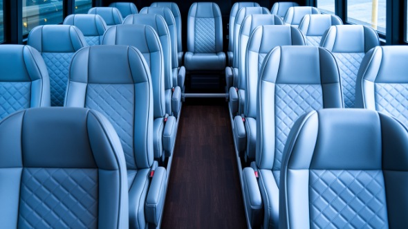 35 passenger minibus interior